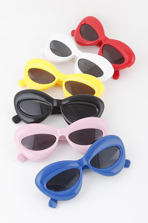 INFLATED CATEYE sunglasses